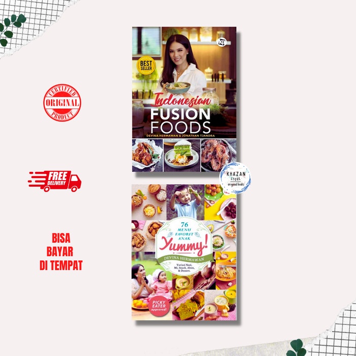 

[SALE MURAH] INDONESIAN FUSION FOODS ( Book) TERBATAS