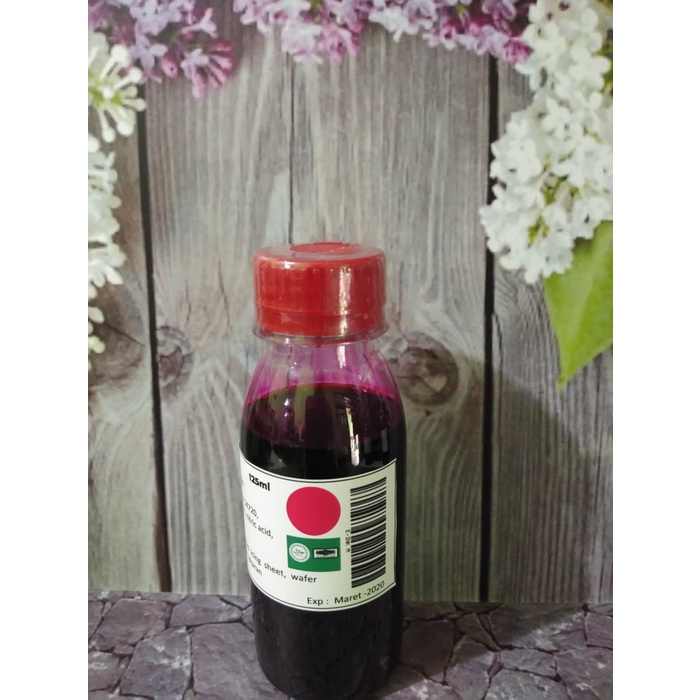 

For Sale Edible Ink /Tinta Food Grade Magenta Harga Spesial