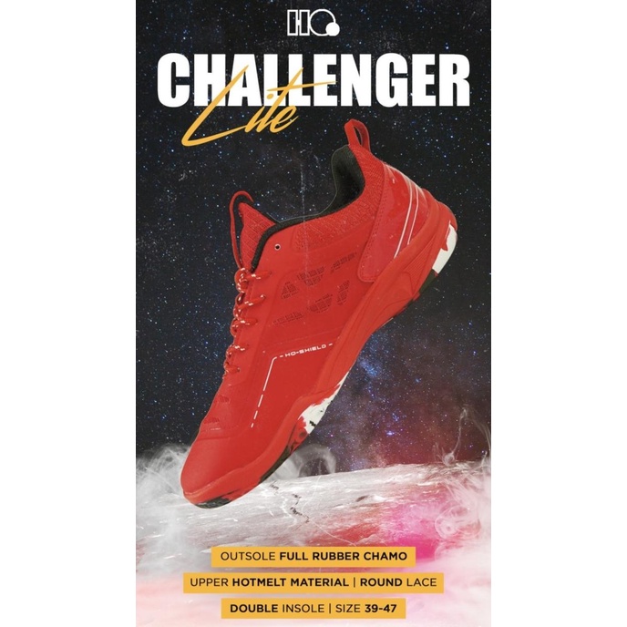 Barang Terlaris Sepatu Badminton Hi-Qua Hiqua New Challenger Lite Takealit