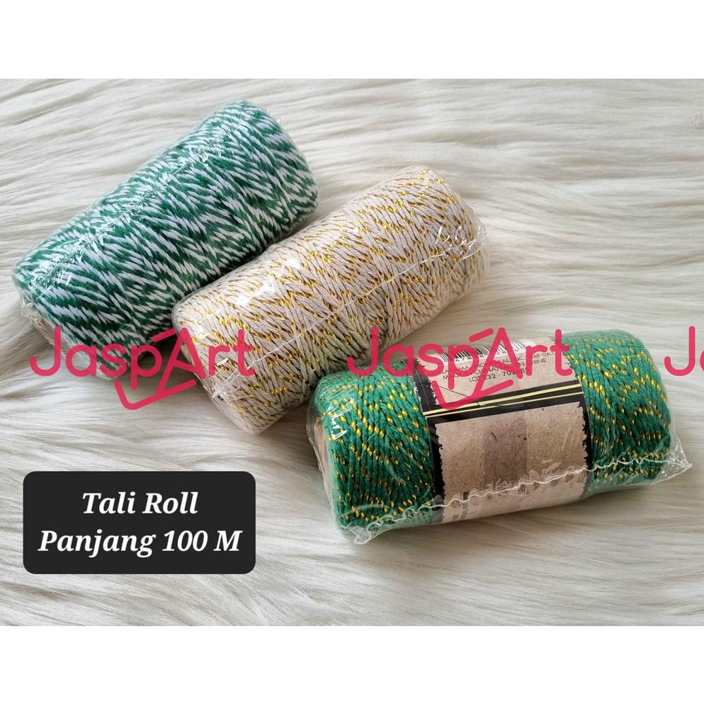 

Tali Hangtag 100 M Bakers Twine Benang Katun Tali Katun Warna Tali Hampers Pita Kado Tali Rami Tali Lebaran Tali Idul Fitri