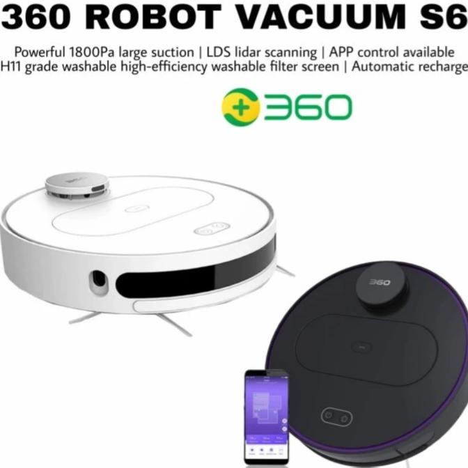 360 Robot Vacuum Cleaner S6 - Lds Lidar + Slam Algorithm Freezein_Anaheim