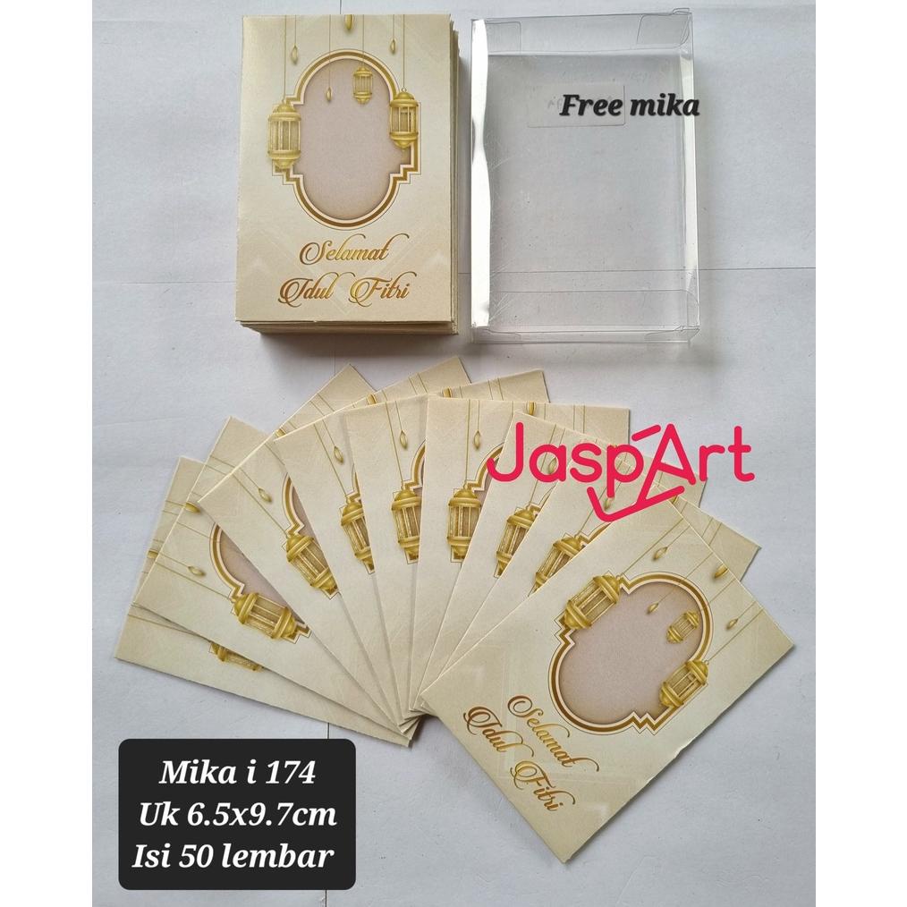 

Amplop / Angpao Lebaran Hari Raya Idul Fitri Mika Isi 50 Lembar Murah Mika I174