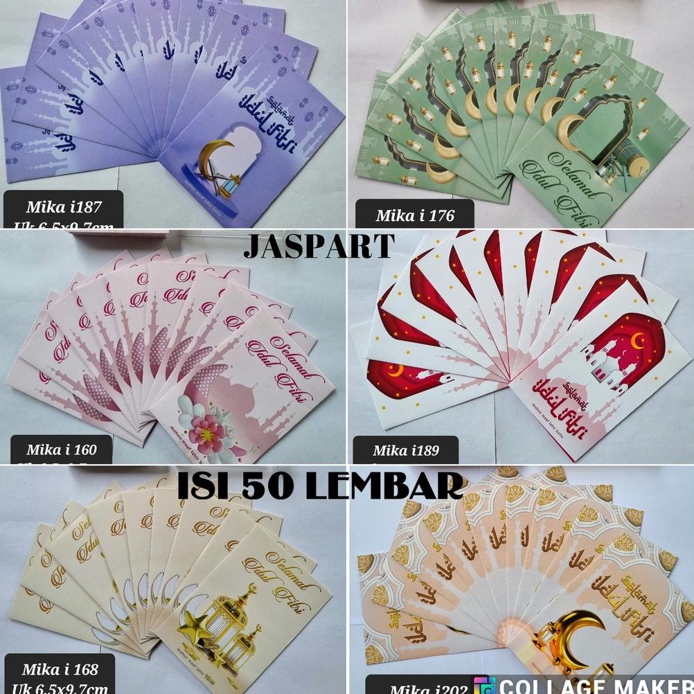 

Amplop Lebaran Idul Fitri (Isi 50Pcs) Amplop Karakter Angpao Lucu