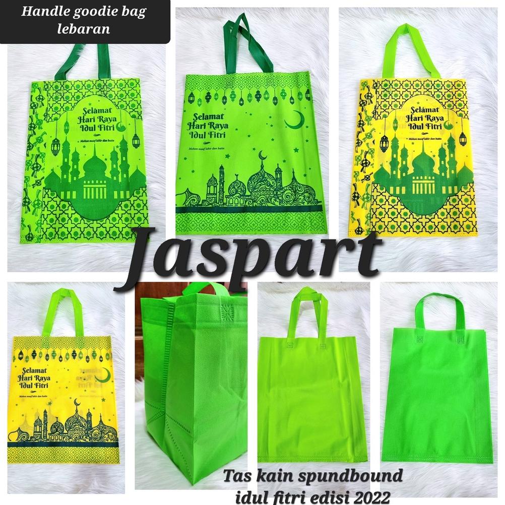 

Tas Spundbond Idul Fitri Ukuran 30X40 25X35 38X45 Kantong Lebaran Bingkisan Parcel Goodie Bag Lebaran