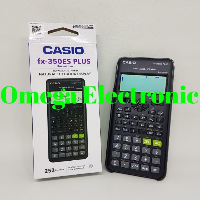 

Casio FX-350ES PLUS Scientific Calculator Kalkulator Sekolah Kuliah