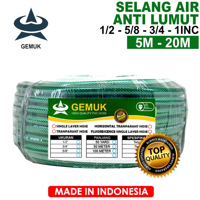 Selang Air 20 Meter / Selang Air 10 Meter / Selang Air 5 Meter