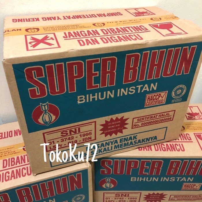 

Bihun Kuah 1 Dus 30 Pcs