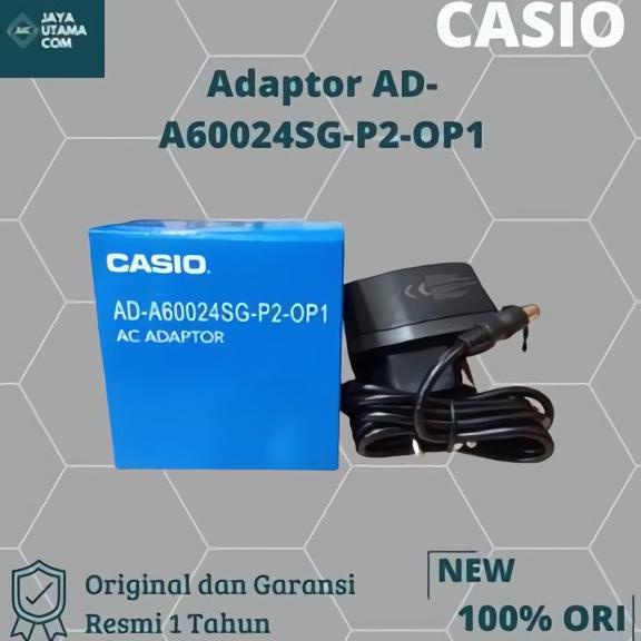 

Adaptor Kalkulator Casio - Adaptor Casio Calculator AD-A60024SG-P1-OP1