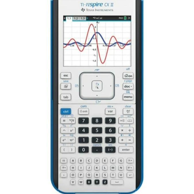 

TEXAS INSTRUMENTS TI NSPIRE CX (non CAS) Kalkulator Grafik Scientific