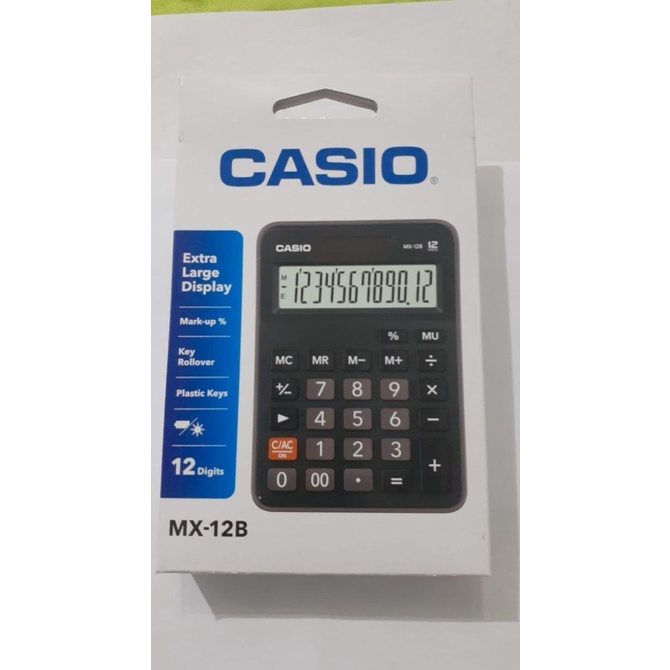 

Kalkulator kecil Casio MX 12B-BK