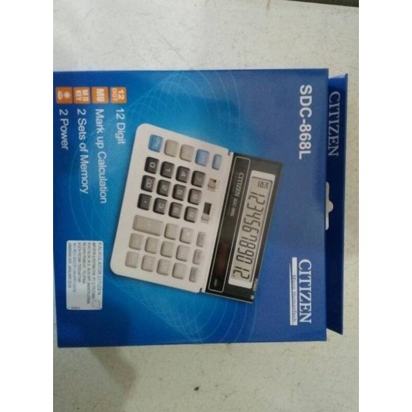 

Kalkulator Citizen SDC-868L