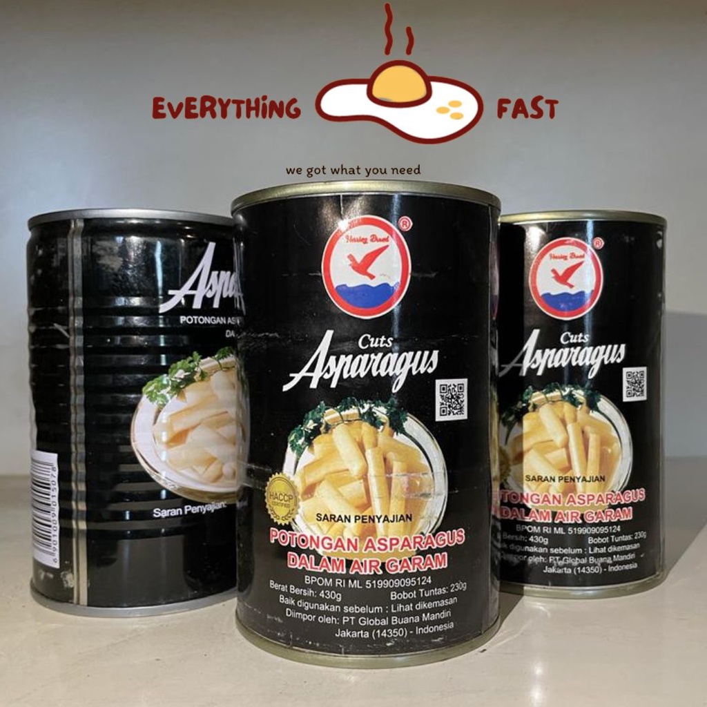 CUCI GUDANG - ASPARAGUS KALENG 430g