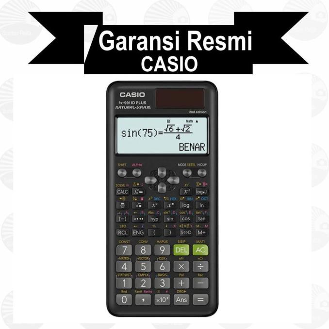 

Scientific Calculator - Casio FX-991 ID Plus 2nd Edition - MURAH