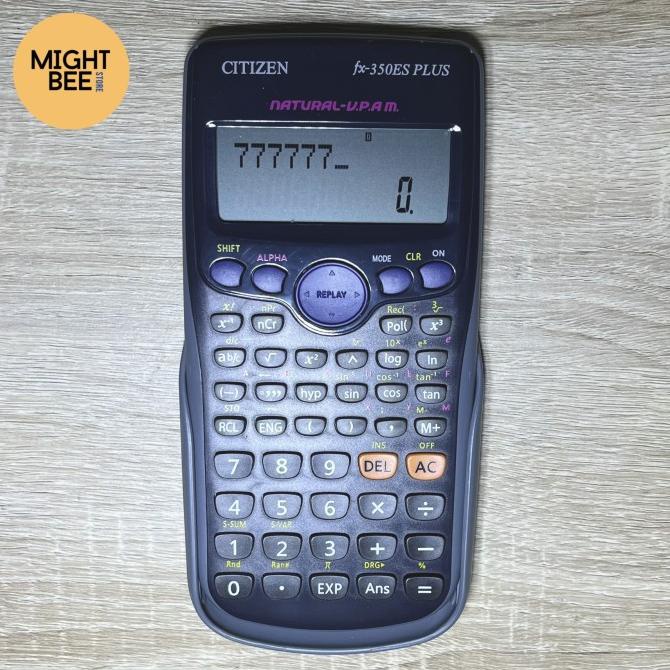 

Kalkulator Scientific Citizen FX 350ES Plus - Kalkulator Ilmiah/Rumus