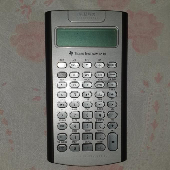 

BII Plus Professional Financial Calculator Texas Instrument Kalkula