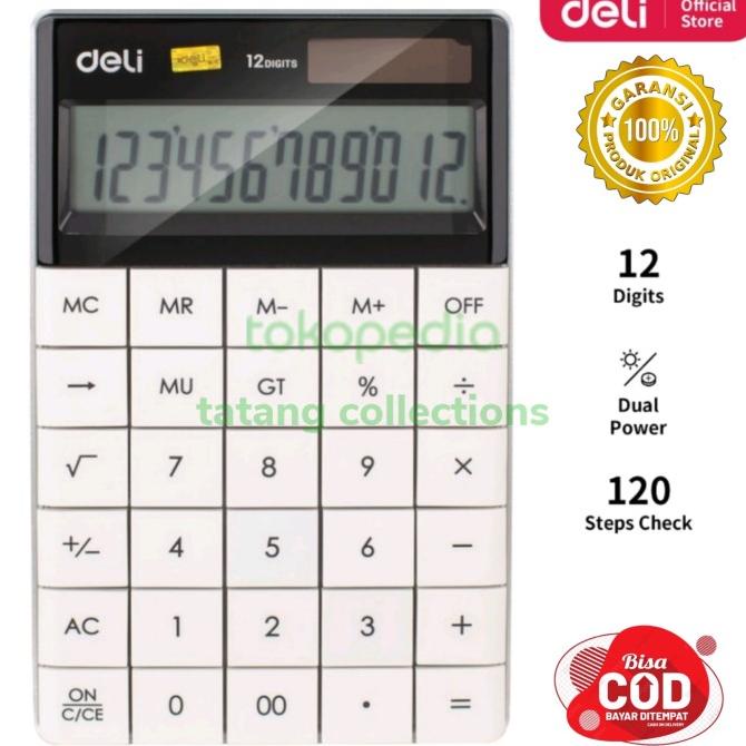 

Deli E1589 Calculator Desktop Kalkulator Stylish Office 1589 Kantor