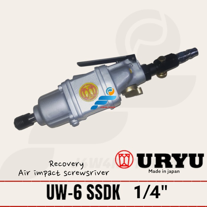✅Baru Recovery Uw-6Ssdk Uryu Japan Peneumatic Tools Air Impect Screwdriver Terbatas