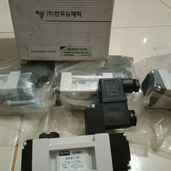 ✅Baru Selenoid Valve.Siv411-Ip-Sc2-Cn2-D4 Bisa Sameday