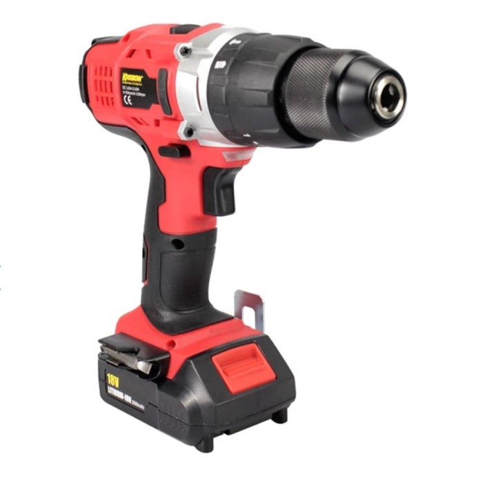 [Original] Krisbow Mesin Bor Tanpa Kabel 18V Li-Ion Diskon