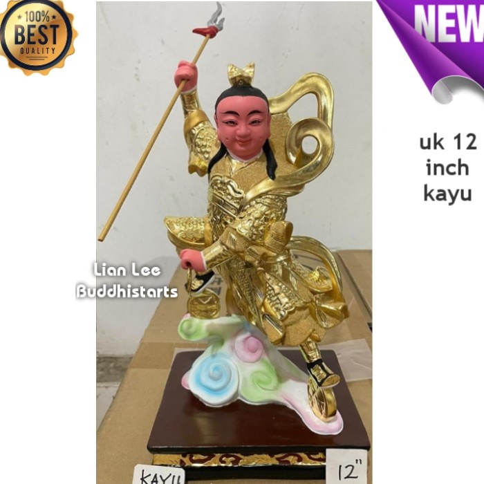 [Ori] Patung Dewa Li Locia Nezha Warna Taiwan Diskon