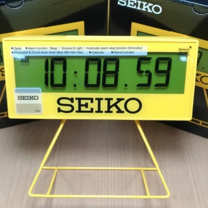 [Original] Jam Digital Seiko Qhl083 Y Berkualitas