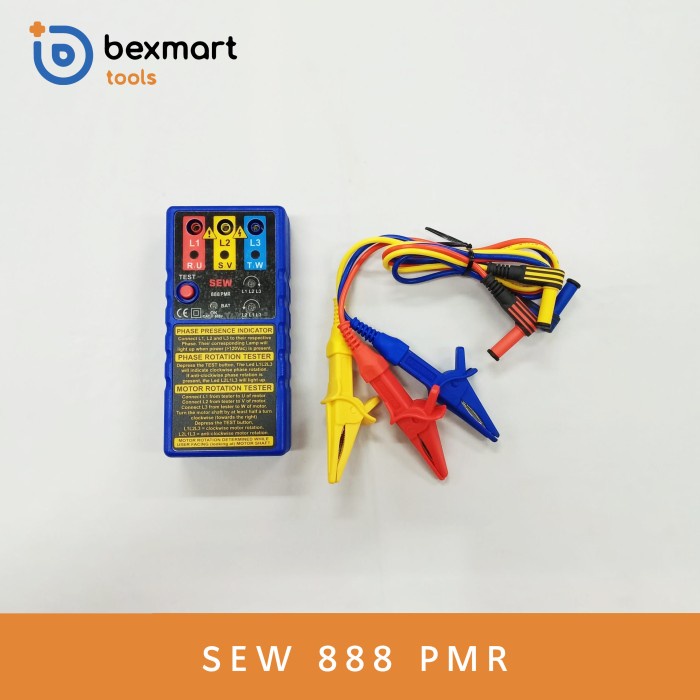 [Original] Sew 888Pmr Contact Phase Sequence Indicator/888 Pmr Berkualitas