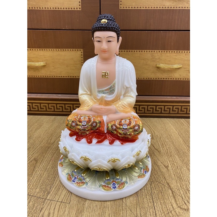 [Original] Patung Buddha Marmer Putih Limited
