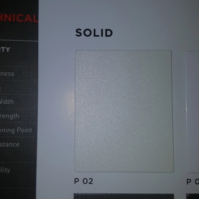 [Ori] Taco Sheet P 02 Putih Kulit Jeruk 1 Roll 50 Meter Limited