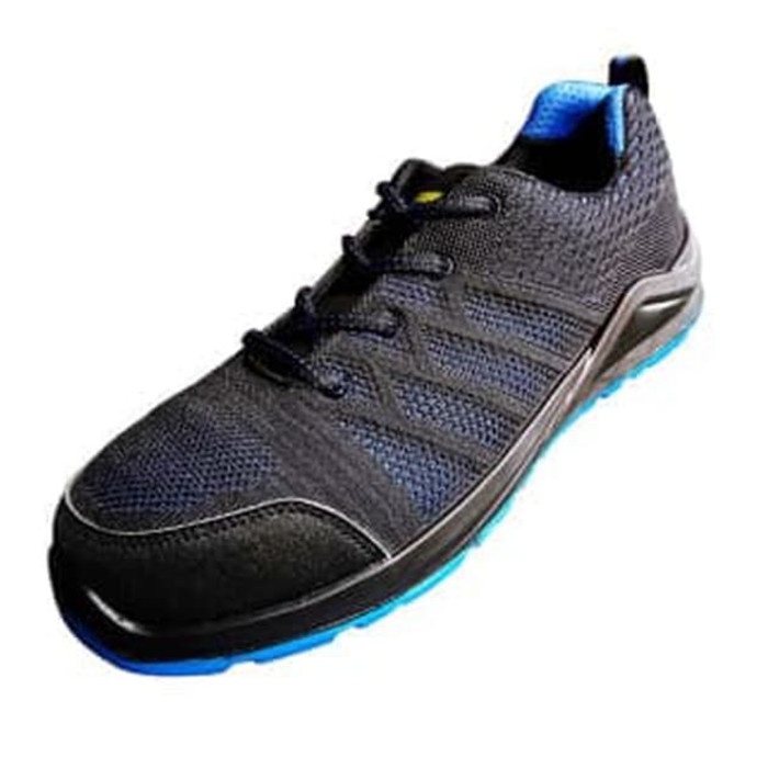 [New Ori] Safety Shoes Krisbow Sporty Auxo/ Sepatu Safety Krisbow Auxo Blue Terbaru