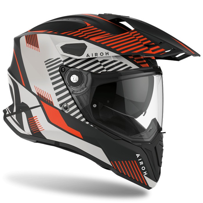 [New Ori] Helm Airoh Commander Helmet - Boost Orange Matt Size Xxl Diskon
