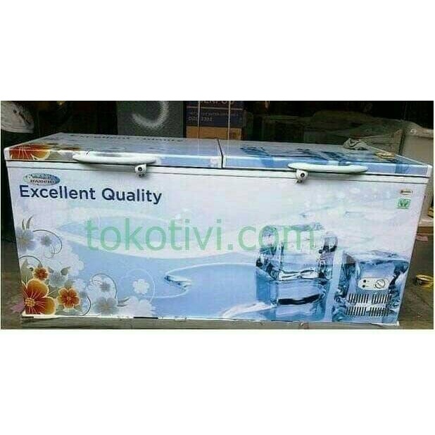 [New Ori] Chest Freezer Daimitsu Dicf 628P-2Pintuj By Daichi Diskon