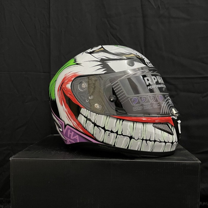 [New Ori] Helm Hjc Rpha 11 Joker Ready Stock Clone Mirror Full Face Limited Diskon