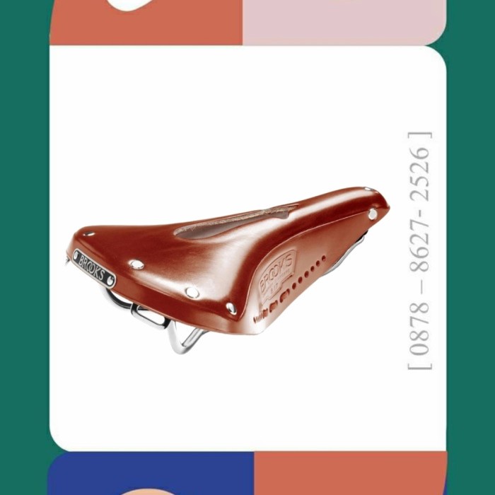 [Baru] Brooks Sadel Sepeda B17 Imperial - Jok Sepeda Kulit Original Brooks Diskon