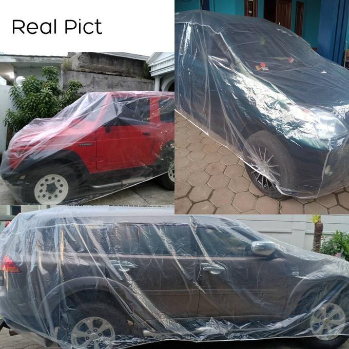 Avanza Body Cover Mobil Plastik Avanza Sarung Mobil Transparan