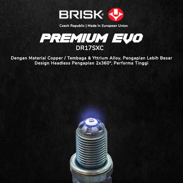 Busi Mobil Hyundai Getz BRISK Premium Evo DR17SXC murmer