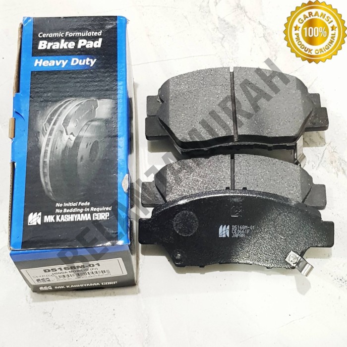Brake Pad / Kampas Rem Depan Honda Mobilio, Jazz RS Asli MK Kashiyama best
