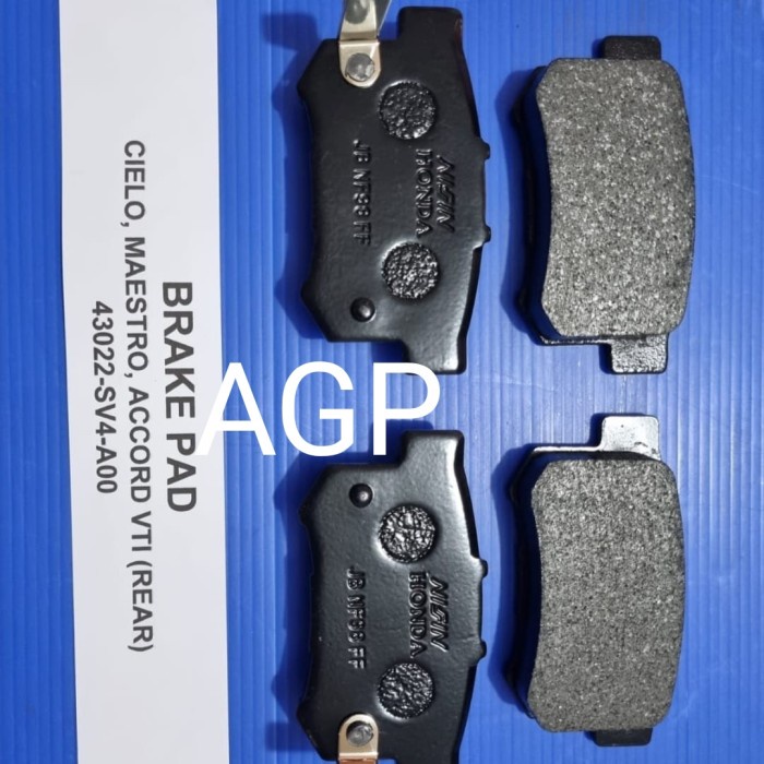 Brake Pad Belakang Cielo Maestro Accord VTI 43022-SV4-A00 star