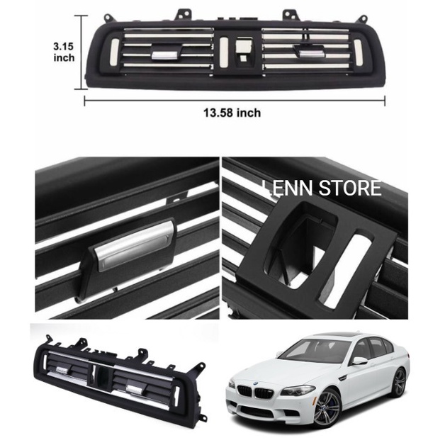 Kisi Kisi Cover Panel AC Tengah BMW Seri 5 F10 F11 F18 star