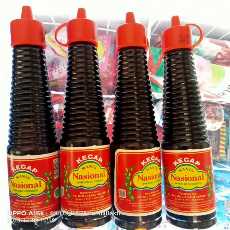 

Kecap manis NASIONAL botol 135 ml