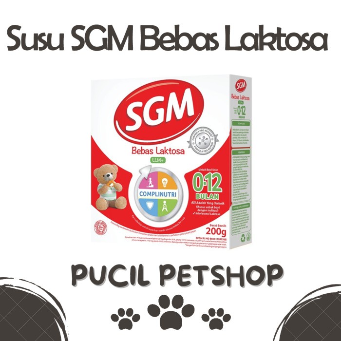SUSU KUCING ANJING BEBAS LAKTOSA 200GR SUSU HEWAN SUSU SGM LLM+ ORI