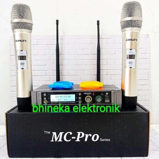 mic wireless ashley mc pro WITH ANTI FEEDBACK ORI