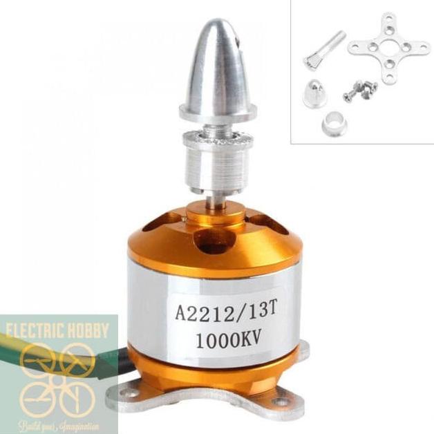 Brushless Motor A2212 / 2212 - 1000kv Rc pesawat, Rc Plane, Airplane