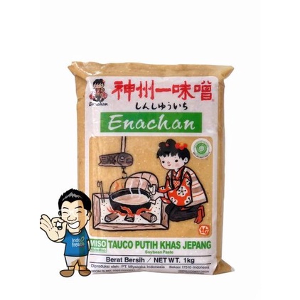 

Miyasaka Shinshuichi Enachan Shiro Miso Paste- Pasta Tauco Halal 1Kg