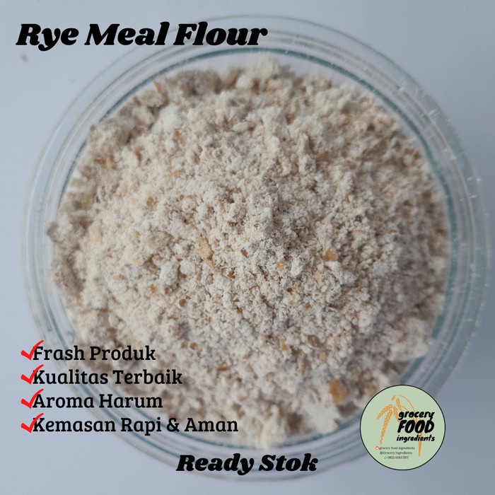 

Sale!! Rye Meal Flour from Australia 500gram / Tepung Rye Meal