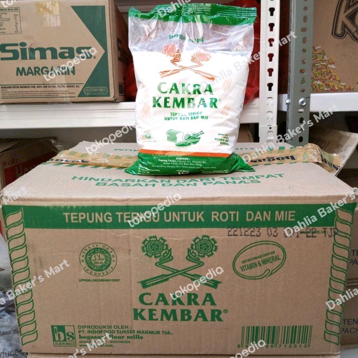 

Update!! Tepung Terigu Ekonomis 1 Kg x 12 / Dus Instant