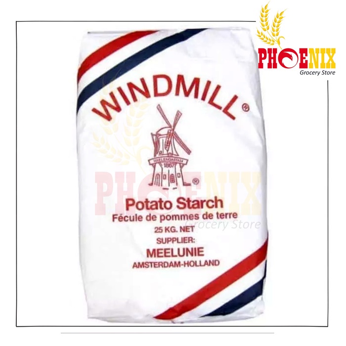 

TEPUNG POTATO STARCH SANG FEN WINDMILL 25 KG