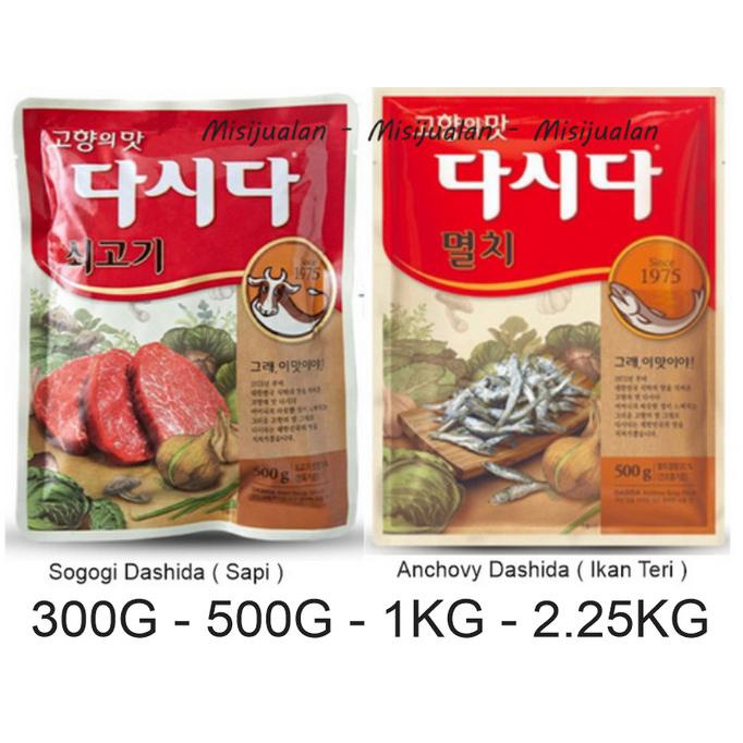 

CJ Sogogi Anchovy Dashida Soup Stock - Kaldu Sapi Ikan Teri 500g