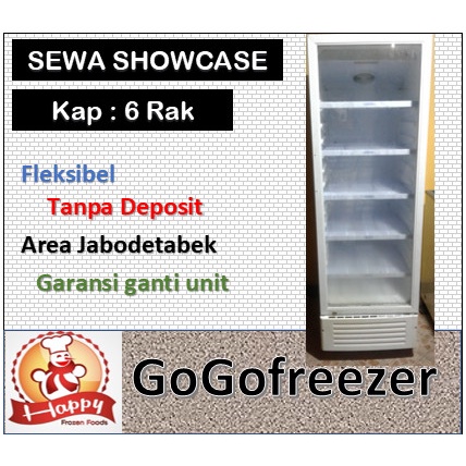 Terbaru Sewa Showcase - Chiller Kapasitas 5 Rak Untuk 3 Bulan Promo Terlaris