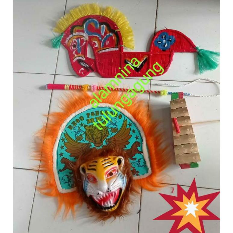 Mainan anak Laki Laki Jadul jaranan kepang anak kecil tk sd umur anak2 10 tahun kuda lumping topeng 
