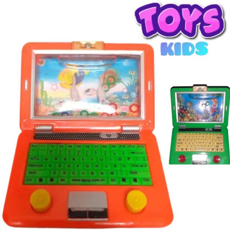 Mainan game air - seri bentuk laptop | Mainan Anak Tradisional Game Air Bentuk LAPTOP